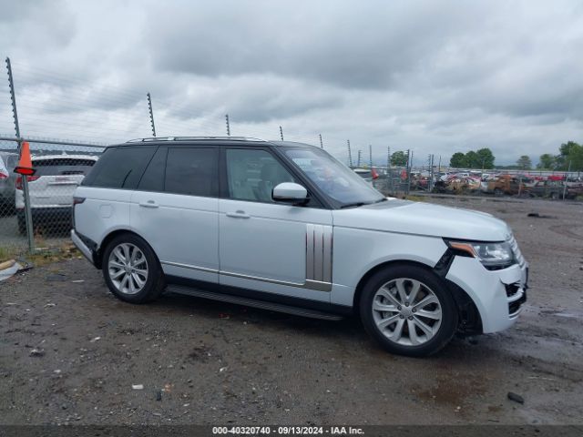 SALGS2FV3HA331483 Land Rover Range Rover 3.0l V6 Supercharged Hse