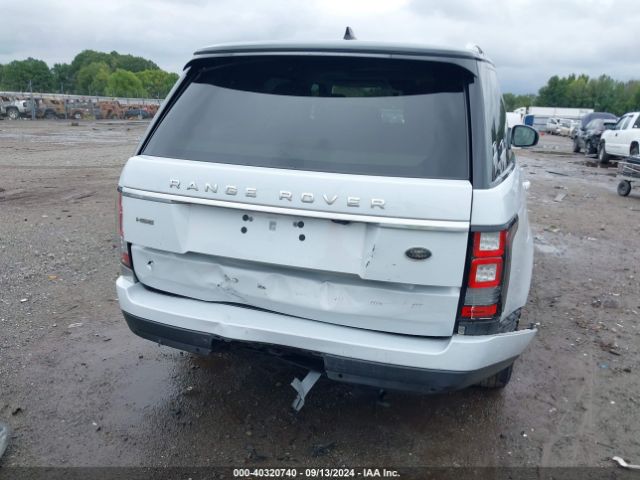 SALGS2FV3HA331483 Land Rover Range Rover 3.0l V6 Supercharged Hse