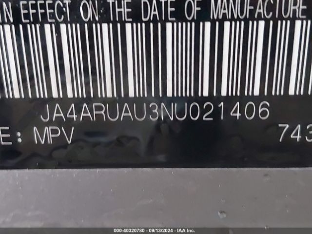 2022 MITSUBISHI OUTLANDER SPORT JA4ARUAU3NU021406 Photo 8