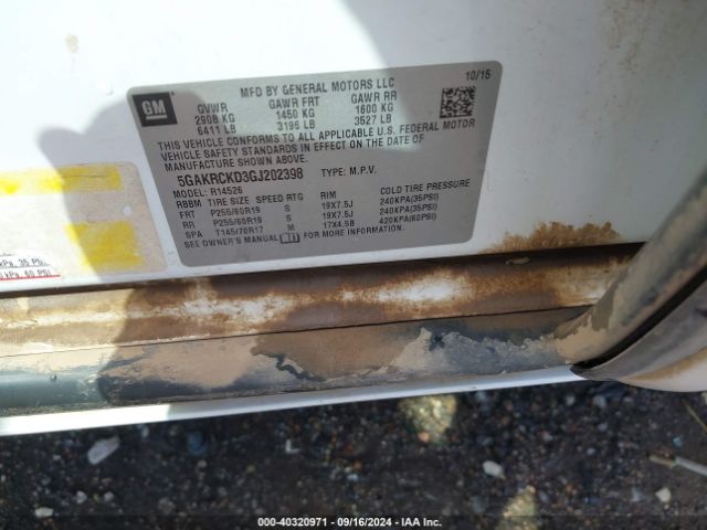5GAKRCKD3GJ202398 Buick Enclave Premium