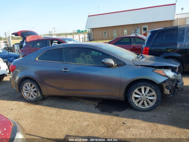 KNAFX6A84G5619563 KIA Forte Koup Ex