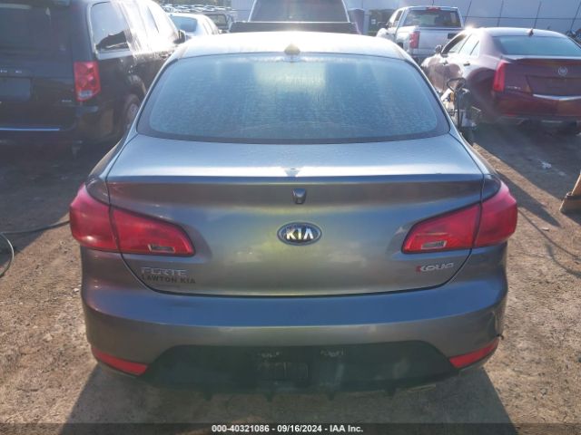 KNAFX6A84G5619563 KIA Forte Koup Ex