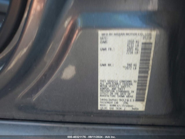 Nissan Altima 2.5 Sl 2014 1N4AL3APXEC902613 Image 9