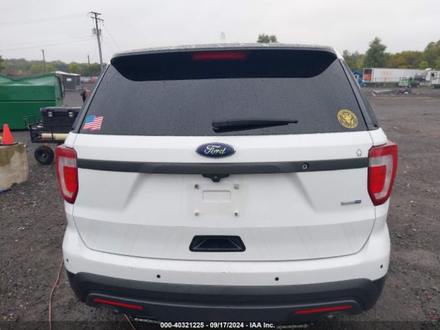 1FM5K8AR8GGA20618 Ford Utility Police Interceptor
