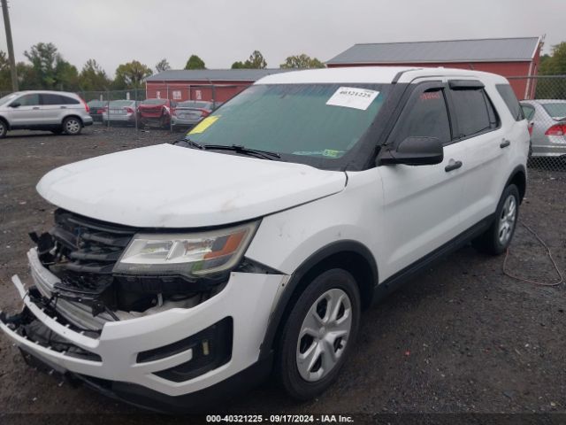 1FM5K8AR8GGA20618 Ford Utility Police Interceptor