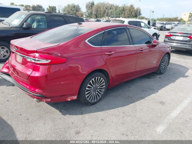 3FA6P0PU6JR222497 Ford Fusion Energi Se Luxury