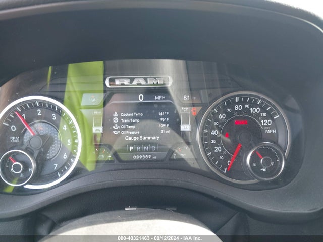 1C6RRFFG8KN743717 RAM 1500 Big Horn/lone Star  4x4 5'7 Box