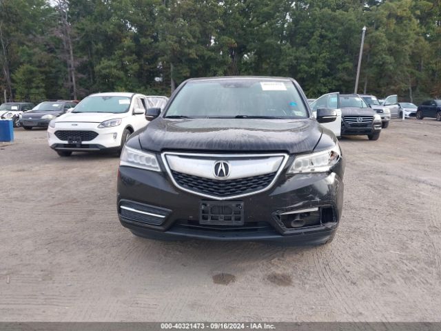 5FRYD4H49GB026516 Acura Mdx Technology   Acurawatch Plus Packages/technology Package