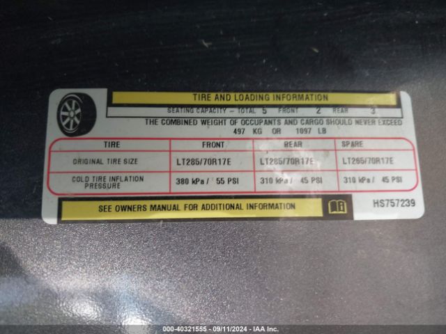 1C6RR7YTXHS757239 RAM 1500 Rebel  4x4 5'7 Box