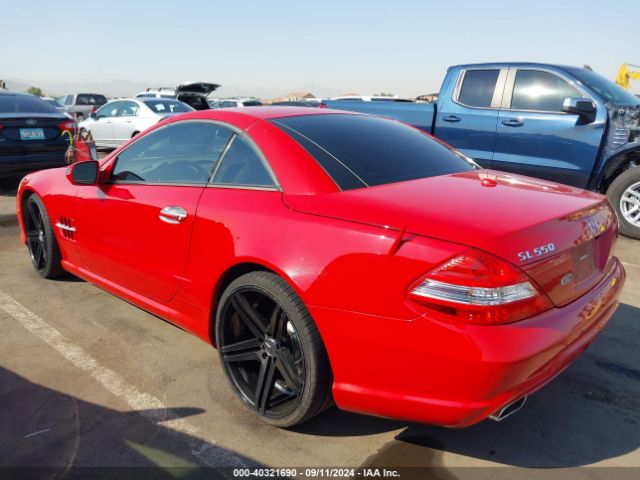 2009 MERCEDES-BENZ SL 550 WDBSK71F79F149948 Photo 2