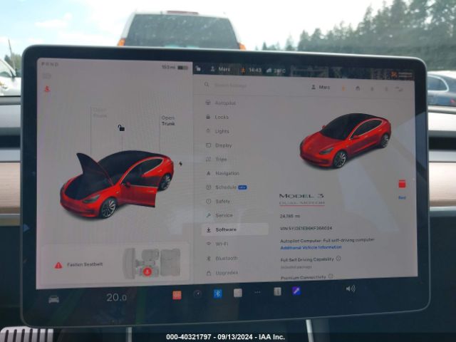 5YJ3E1EB6KF368024 Tesla Model 3 Long Range/performance