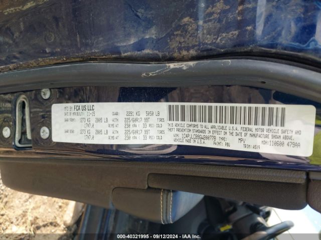 1C4PJLCB9GW200778 Jeep Cherokee Latitude