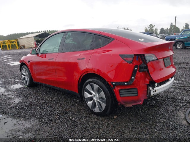 2022 TESLA MODEL Y 7SAYGDEE1NF439178 Photo 2
