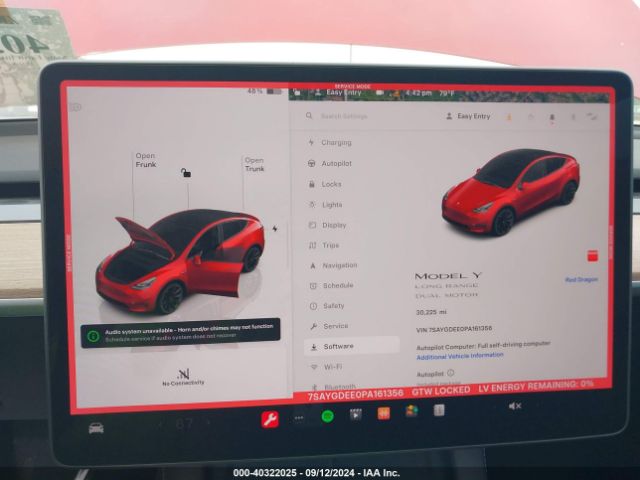 7SAYGDEE0PA161356 Tesla Model Y Awd/long Range Dual Motor All-wheel Drive