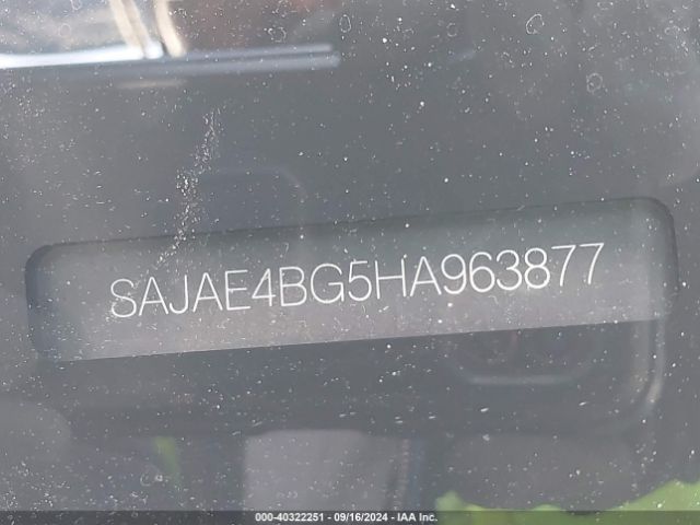 SAJAE4BG5HA963877 Jaguar Xe 25t Prestige