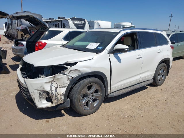 Toyota Highlander Limited Platinum 2017 5TDDZRFH6HS468803 Image 2