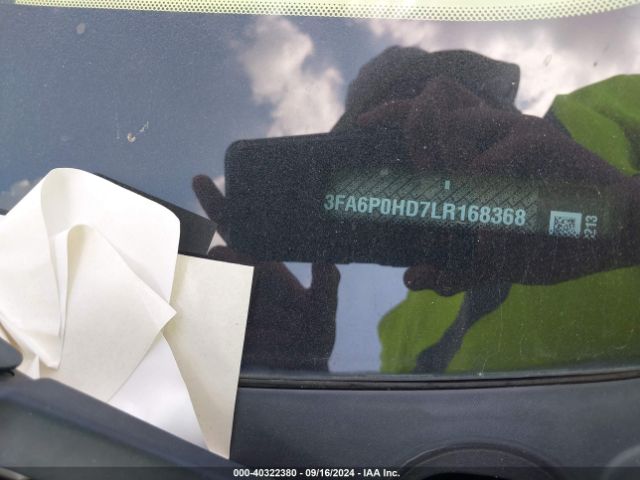 3FA6P0HD7LR168368 Ford FUSION SE