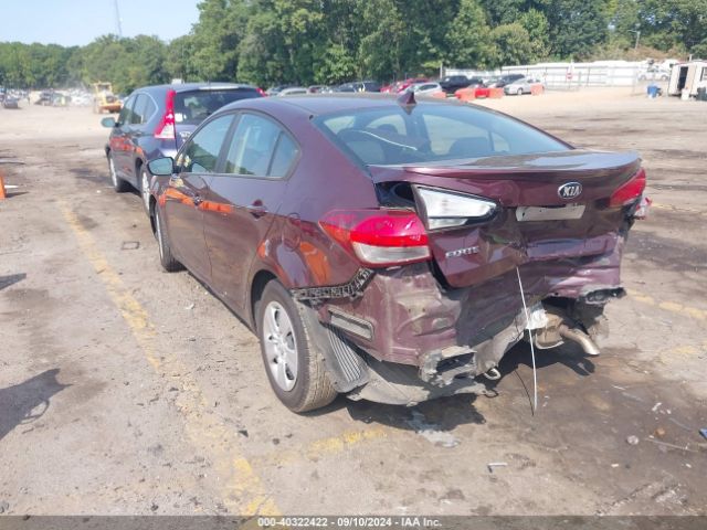 3KPFK4A75JE254819 KIA FORTE LX
