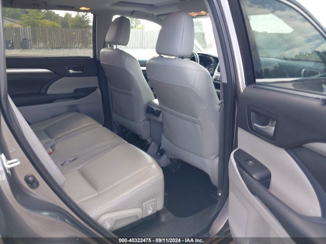 Toyota Highlander Xle V6 2015 5TDJKRFH6FS159613 Image 8