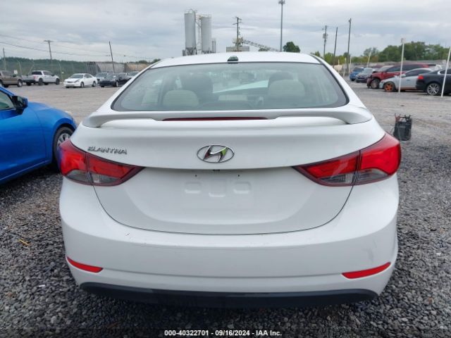 5NPDH4AE5GH774785 Hyundai ELANTRA SE