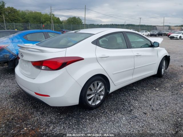 5NPDH4AE5GH774785 Hyundai ELANTRA SE