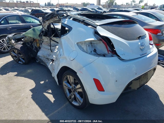 Hyundai Veloster Base W/gray 2014 KMHTC6AD5EU210338 Image 3
