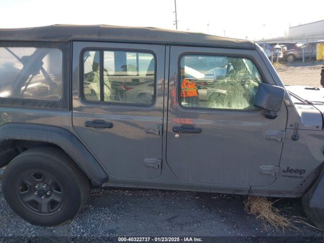 1C4HJXDG8NW126143 Jeep Wrangler Unlimited Sport 4x4