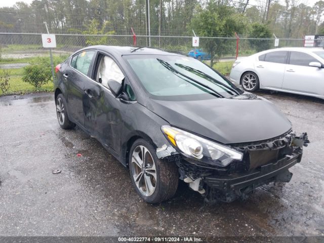 KNAFX4A89E5109369 KIA FORTE EX