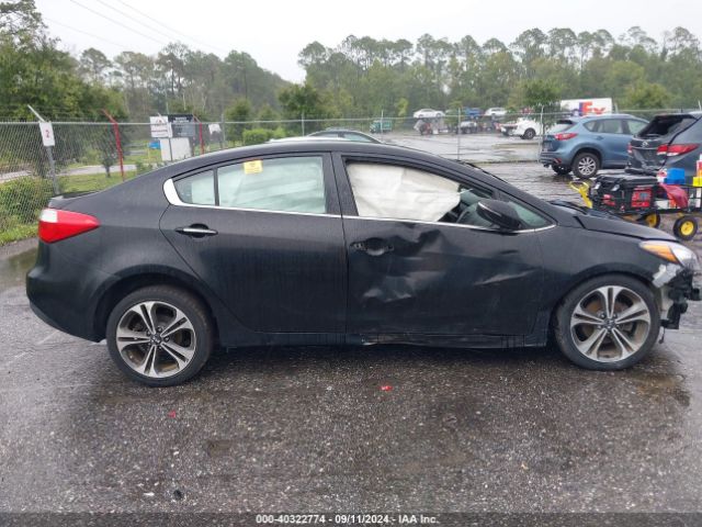KNAFX4A89E5109369 KIA FORTE EX