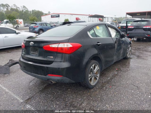 KNAFX4A89E5109369 KIA FORTE EX