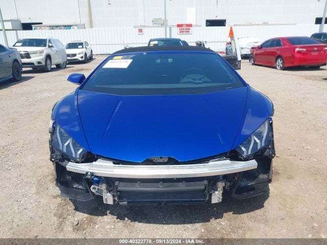 ZHWUT5ZF3NLA18991 Lamborghini Huracan Evo Spyder Rwd