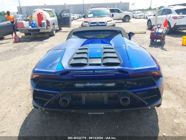 ZHWUT5ZF3NLA18991 Lamborghini Huracan Evo Spyder Rwd