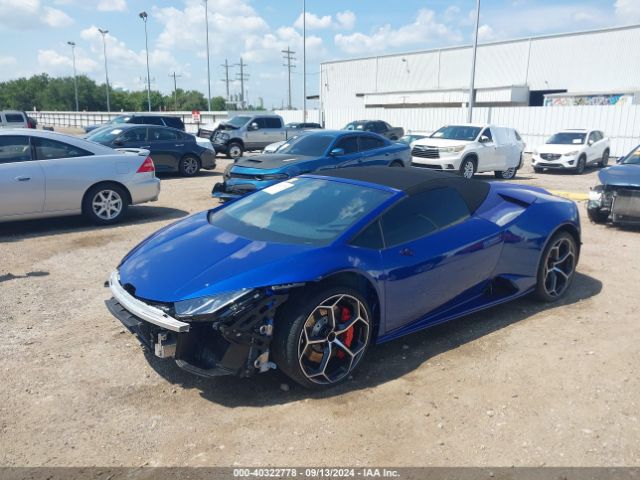 ZHWUT5ZF3NLA18991 Lamborghini Huracan Evo Spyder Rwd