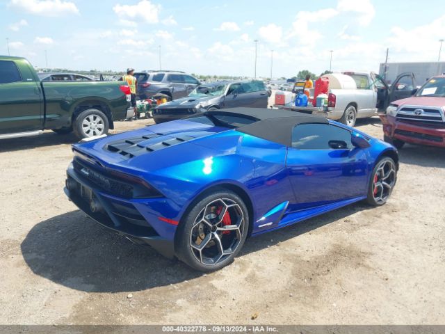 ZHWUT5ZF3NLA18991 Lamborghini Huracan Evo Spyder Rwd