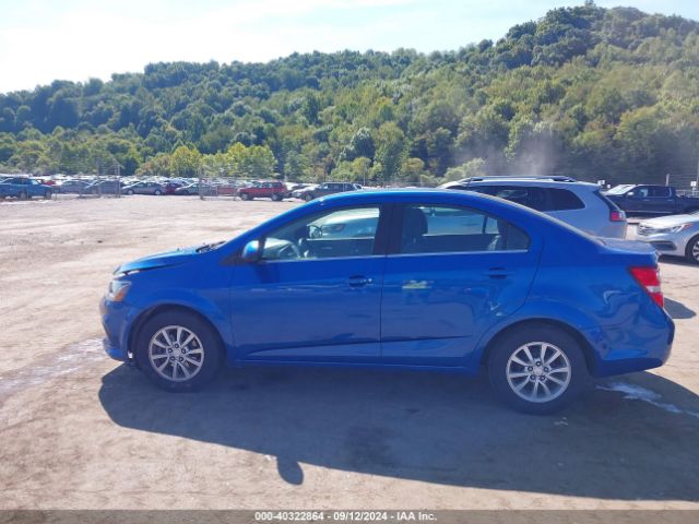 1G1JD5SB8K4134196 Chevrolet Sonic Lt Auto