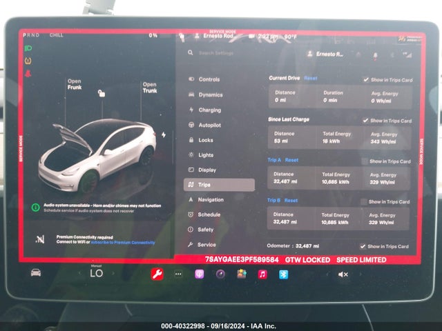 2023 TESLA MODEL Y 7SAYGAEE3PF589584 Photo 6