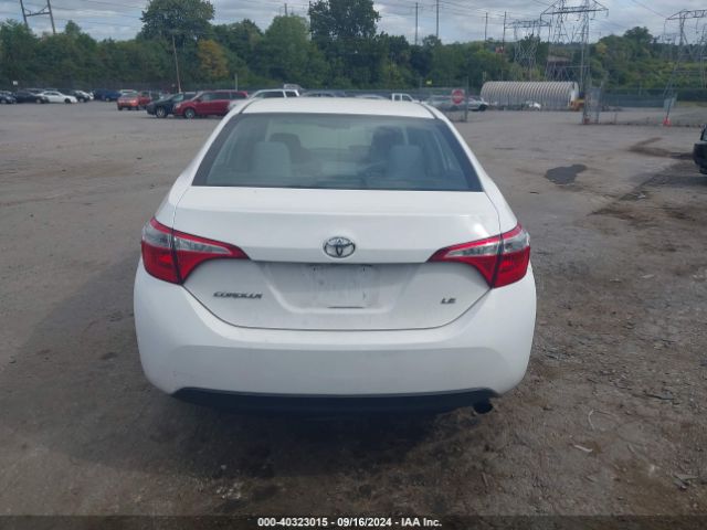 2T1BURHE0FC328390 Toyota COROLLA LE