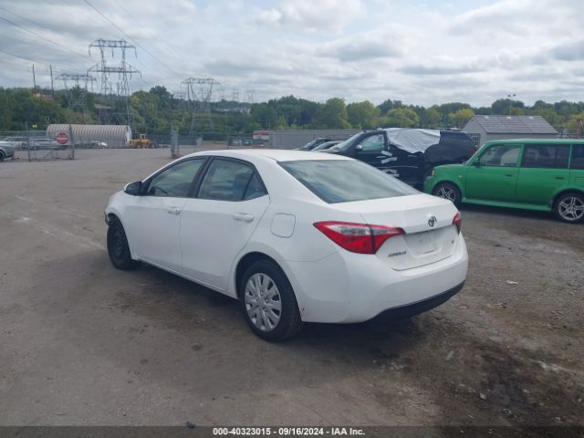 2T1BURHE0FC328390 Toyota COROLLA LE