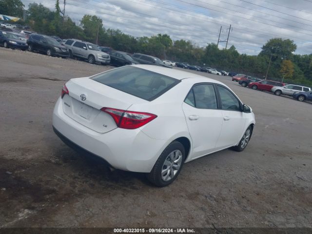 2T1BURHE0FC328390 Toyota COROLLA LE