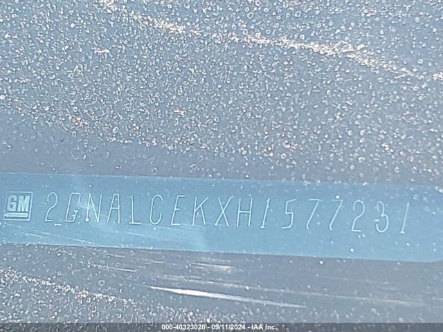 Chevrolet EQUINOX LT 2017 2GNALCEKXH1577231 Image 9