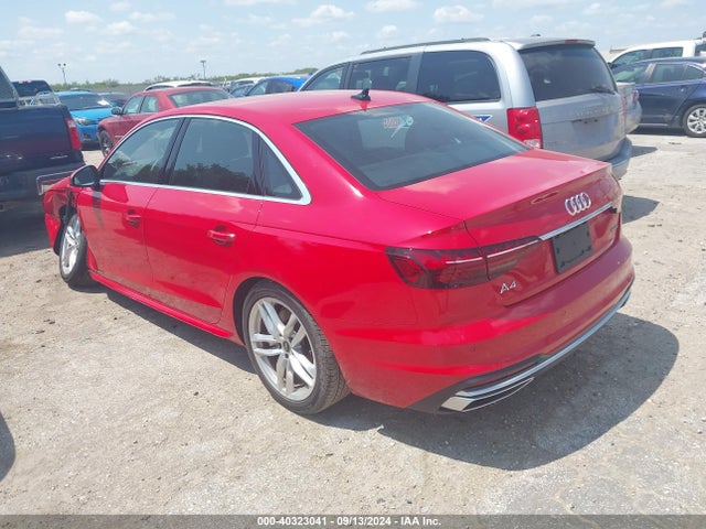 WAUEAAF41RN014554 Audi A4 Premium Plus 45 Tfsi S Line Quattro S Tronic
