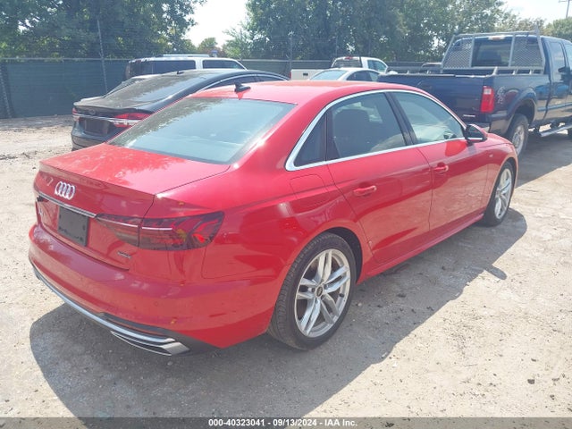 WAUEAAF41RN014554 Audi A4 Premium Plus 45 Tfsi S Line Quattro S Tronic