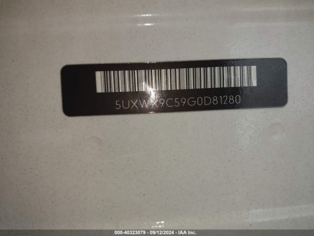 5UXWX9C59G0D81280 BMW X3 Xdrive28i