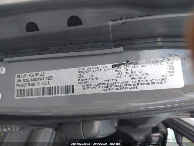 1C4GJXAG3NW111825 Jeep Wrangler Sport S 4x4