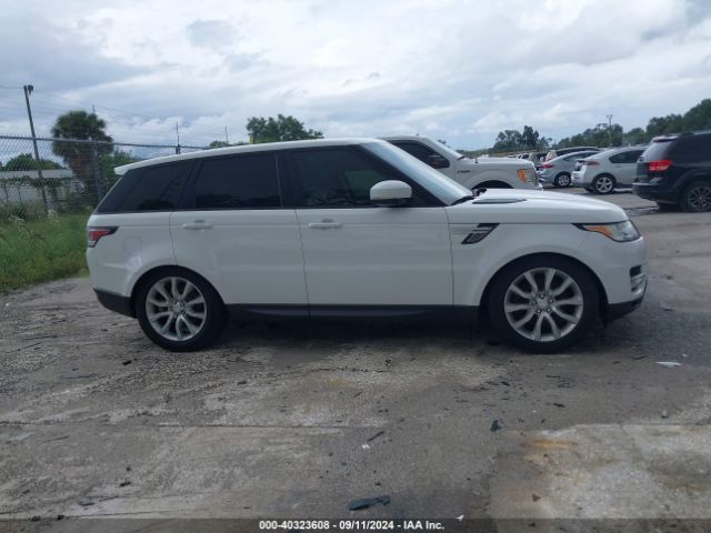 SALWR2VF9FA536174 Land Rover Range Rover Sport 3.0l V6 Supercharged Hse