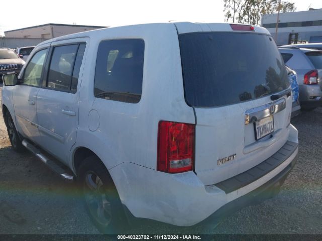 5FNYF3H39FB027886 Honda PILOT SE