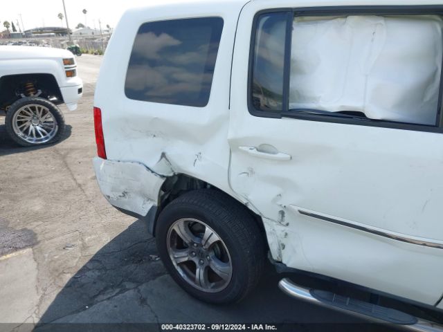 5FNYF3H39FB027886 Honda PILOT SE