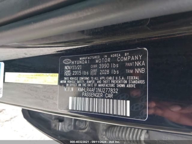 KMHLR4AF1NU277832 Hyundai Elantra N Line