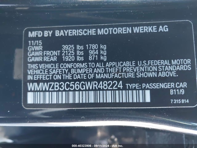 2016 MINI COUNTRYMAN WMWZB3C56GWR48224 Photo 8