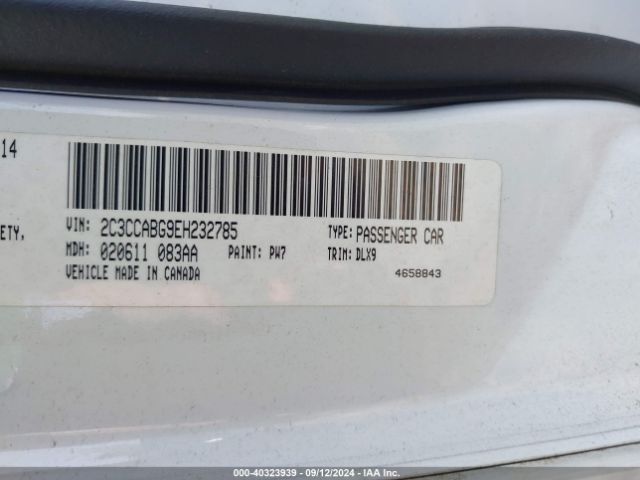 2C3CCABG9EH232785 Chrysler 300 300s